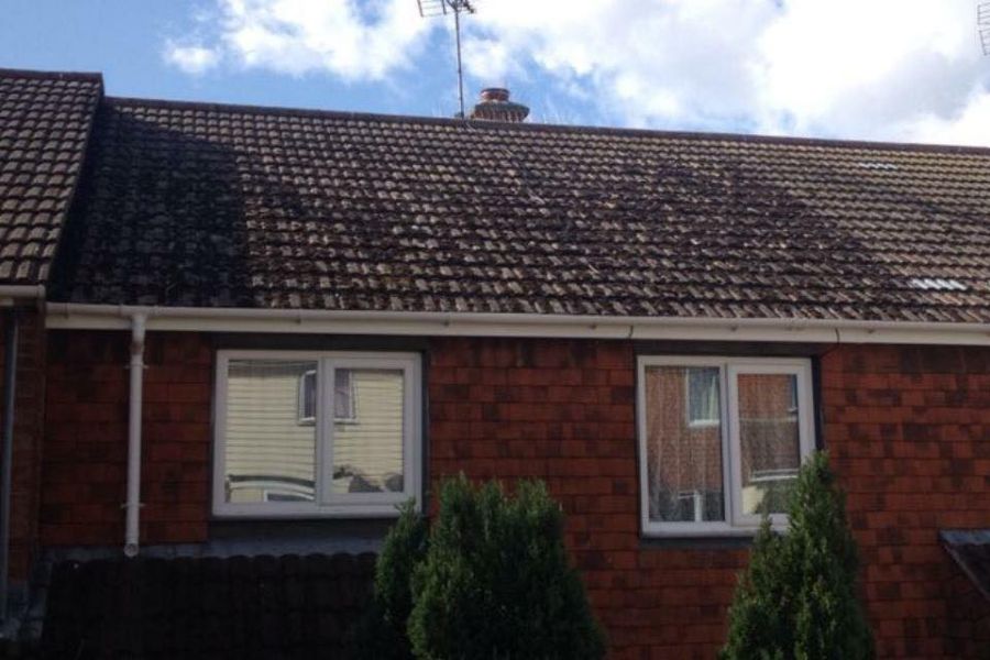 Residential Roof Cleaning in Dawlish, Devon