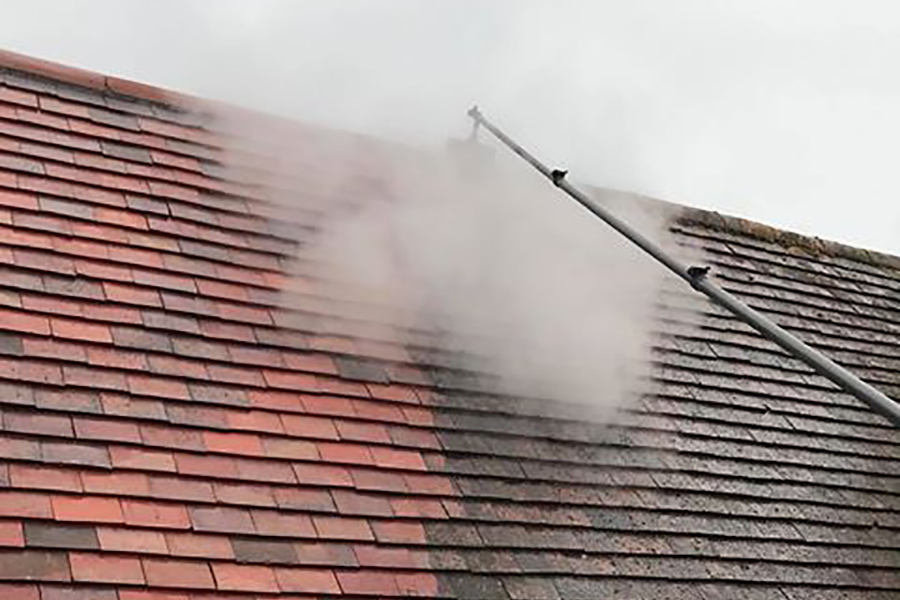 Roof Cleaning in Teignmouth, Devon